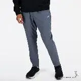 在飛比找遠傳friDay購物優惠-New Balance 長褲 男裝 吸濕排汗 內拉繩 灰藍 