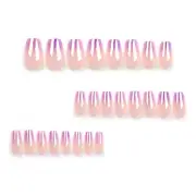 Full Cover False Nails False Nails Ballerinas on for Salons