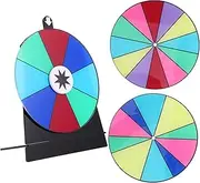 DRESSOOS Spinning Prize Wheel Set 1 Set Tabletop Roulette Wheel Interactive Game for Events Erase and Draw