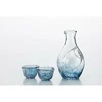 在飛比找樂天市場購物網優惠-日本直寄 淡藍色清酒杯組