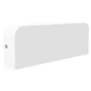 KUK Wall Light Surface Mounted 10W Rectangular Matte White 3000K IP54 670LM