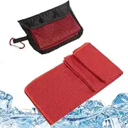 Yoga Towel | Breathable Workout Towels Absorbing - Quick-Drying Running Cloth, Portable Outdoor Sport Accessories for Running Camping Hiking Festival Travel