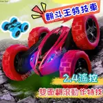 ✈️隔日到貨🌟翻滾特技翻鬥車 360度遙控車 越野汽車兒童男孩RC CAR TOYS 特技車 旋轉翻滾車