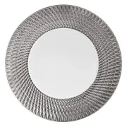 Bernardaud Twist Platinum Dinner Plate - Exclusive