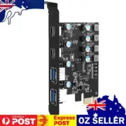 USB3.0 PCIE Card 2*USB A Port+2*USB C Port/USB3.2 GEN1 PCI Express Card Adapter