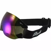 Birdz Thrush Sport Skydiving Snowboarding Motorcycle Goggles Blue Mirror Lens