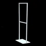 Stand Sign Holder Kt Board Display Rack Sign Poster Rack Vertical Double Pole Stand Shopping Mall Display Board Billboard