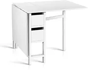 Dining Table Rectangular Extendable White Modern Furniture Home Decor Kitchen