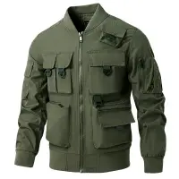 在飛比找蝦皮購物優惠-空軍MA-1 潮流美版飛行外套 飛行員夾克 立領休閒夾克