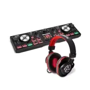 DJ Controller Bundle - USB DJ Controller with 2 Decks, Audio Interface, Touch...