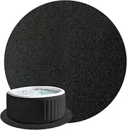 - Floor protection, floor base, 145 inch washable pad foundation, waterproof, non-slip underside, floor mat to protect the s from wear and tear