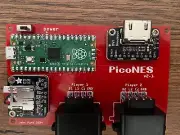 PicoNES v2.1 - Mini NES video game console with Pi Pico and Adafruit components
