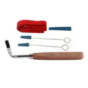 5 Pieces Professional Piano Tuning Mute Tools Kit, Tuning Hammer Lever Tuner Kit
