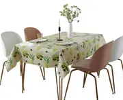 012 2PCS Table Cloth Household Rectangular Dining Table Cloth Tea Table Cloth Table Mat