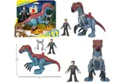 Fisher-Price Imaginext Jurassic World Dominion Dinosaur Therizinosaurus and Owen Grady Dino New Toy