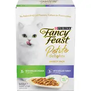 Fancy Feast Petite Delights Chicken & Turkey Cat Food 6 pack