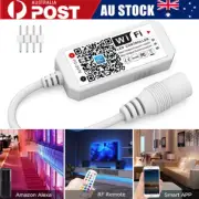 WiFi Smart RGB LED Strip Light Controller for Alexa Google Home IOS Android App