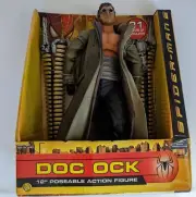 Spider-Man 2 Doc Ock 12" Poseable Action Figure 2004 - new in box