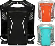 Hydration Backpack Running,Hydration Backpack Running Water Vest - Lightweight Vest Bottle Holder Pouch for Men Women Travel Accessories, Cycling, Climbing, Camping