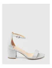 [Novo Shoes] Pusha Heels in Silver