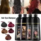 Mokeru Instant Hair Color Dye Shampoo Natural Coconut/Argan Oil Essence Coloring