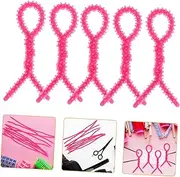 Ipetboom 10Pcs Spiral Hair Perm Rods Flexible Curling Rods for Hair DIY Hairdressing Tool for and Waves Easy to Use and Share with Family