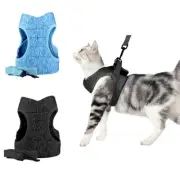 Cat Harness and Leash Set for Walking Escape Proof Adjustable For Small Cat &Dog