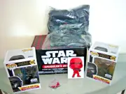 Star Wars Smugglers Bounty Forces of Darkness Funko Pop 324 & 325, T-Shirt XL ++