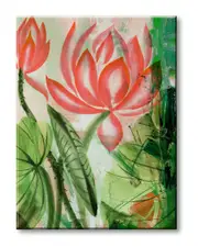 Ready2HangArt Painted Petals LIII Canvas Wall Art by Tristan Scott