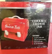 Snap-on Tools Cookie Jar Collectible Ceramic Tool Box Sealed Brand New SSX21P131