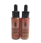 (2) Black Radiance Liquid Radiance Highlighter, 9311 Weight in Rose
