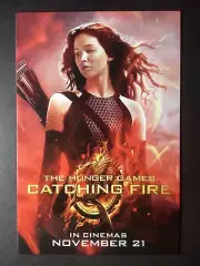 MOVIE / FILM POSTCARD, The Hunger Games-Catching Fire…Jennifer Lawrence, 2013