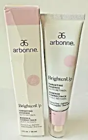 ARBONNE Brighten Up Targeting Essence with Retinol Uneven Tone 1 fl oz NEW w/Box