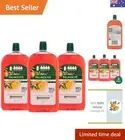 Antibacterial Liquid Hand Wash Soap 3L 3 x 1L packs, 2 Hour Defence Orange Re...