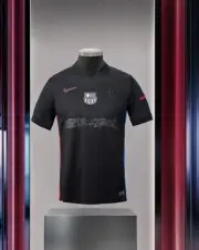 FC Barcelona x Travis Scott Black Away Jersey Men's (Medium) ✅ In Hand ✅
