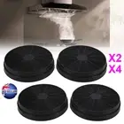 2/4pcs Rangehood Carbon/Charcoal Filters Compatible CF110 Smeg Bellini Euromaid