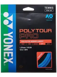 在飛比找Yahoo!奇摩拍賣優惠-YONEX 網球線 Poly Tour Pro 16L/1.