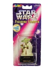 Star Wars Yoda Figurine Stamper Rose Art Star Wars Collectibles