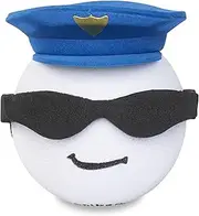 Hero Series - Cool Cop Police Officer Sunglasses Car Antenna Topper/Antenna Ball/Mirror Dangler/Desktop Spring Stand Bobble