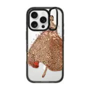 iPhone 16 Pro Impact Ring Stand Case MagSafe Compatible Sparkling Gown