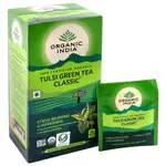 🍀有機印度牌 25入 經典綠茶🌿聖羅勒茶ORGANIC INDIA TULSI GREEN TEA 圖爾西茶 聖羅勒綠茶