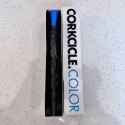 Corkcicle Color Freezable Bottle Chiller for Perfectly Chilled Wine Blue