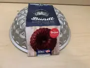 Nordic Ware Stained Glass Bundt Pan, Metallic Platinum Collection