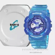 Authentic Casio Baby-G Women's Summer Gradation Blue Digital Watch BA110JM-2A