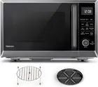 Air Fryer Combo 8-In-1 Countertop Microwave Oven, with Convection, Broil, Odor R