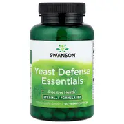Swanson, Yeast Defense Essentials, 120 Vegan Capsules