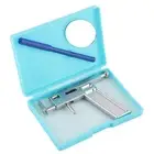 Professional Stainless Steel Ear Piercing Gun Tool With Marker Pen Mini Mirr XXL