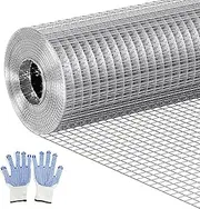 Wire Mesh Fence, Vole Mesh, 300 mm x 6 m, Rabbit Wire, Mesh Width 6 mm, Fine Mesh for Wire Mesh, Rabbit Mesh, Mouse Mesh, Aviary Wire, Chicken Wire for Raised Bed in The Garden