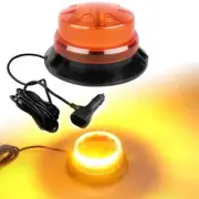 12v 24v Vehicle Emergency Amber LED Strobe Warning Lights Magnetic or Screw Down