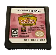 Sesame Street Elmo's A To Z Adventure Nintendo DS 2DS 3DS *Cartridge Only* (Pre-Owned)